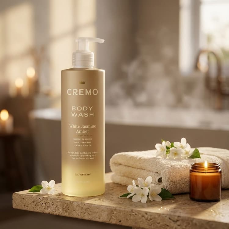 Cremo White Jasmine Amber Body Wash